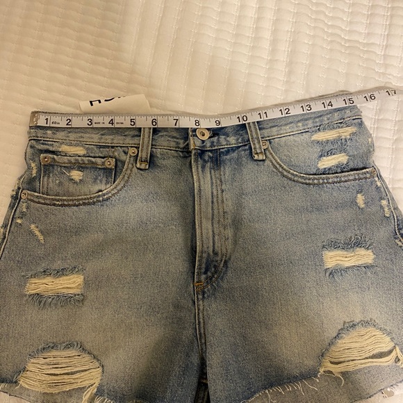 Rag & Bone Maya High Rise Denim Shorts 28 - Picture 11 of 11